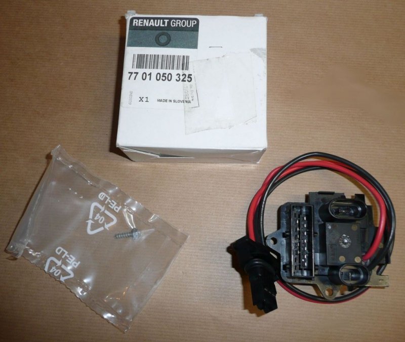 Original  Support de ventilateur Renault Trafic II ,  7701050325