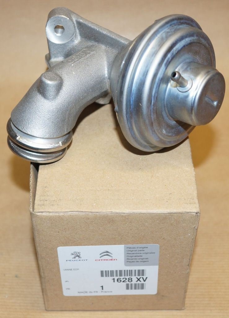 Soupape EGR Citroën C2, C3, Xsara, Peugeot 206, 307 1.4 HDI, 1628.XV, 1628XV