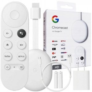 Odtwarzacz Google Chromecast HD z Google TV