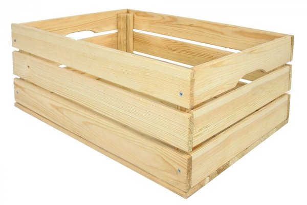  SET Holzkisten  SD-3-60x40 im 4-er Set in einer Größe,  unbehandelt oder geölt