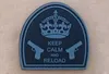 Naszywka - Keep Calm And Reload - Black