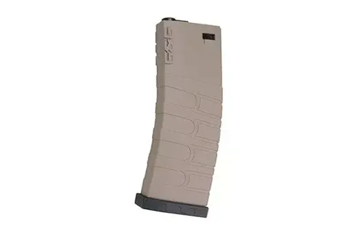 Magazynek mid-cap 120 kulek do replik typu M4/M16 - tan / czarny
