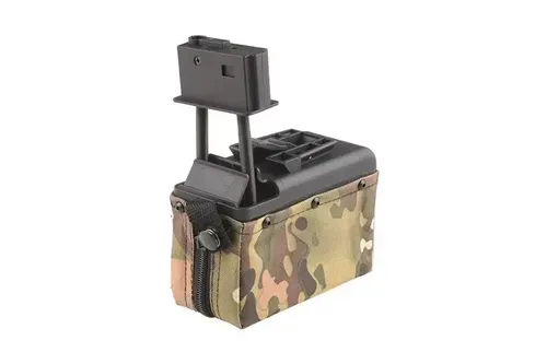 Magazynek pudełkowy 1500 kulek do repliki typu M249 - MC