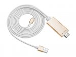 Kabel Przejściówka HDMI adapter iPhone 5 SE 6 7 8 X Plus
