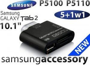 ADAPTER 5w1 Samsung Galaxy Tab 2 Czytnik SD USB P5100