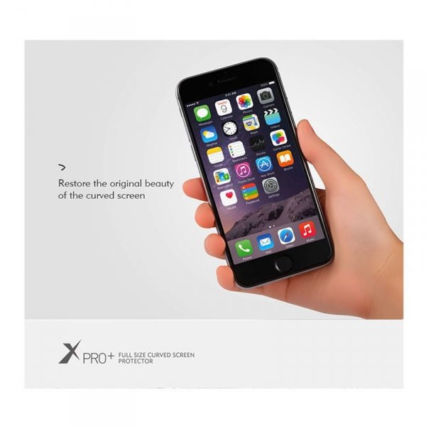 Benks GLASS X PRO+ 3D iPhone 6 6S Plus Szkło HARTOWANE 9H