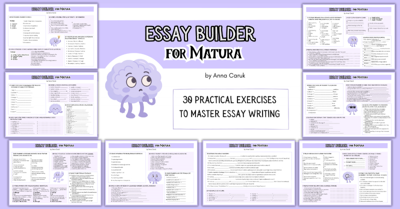 Essay Builder For Matura 30 praktycznych ćwiczeń