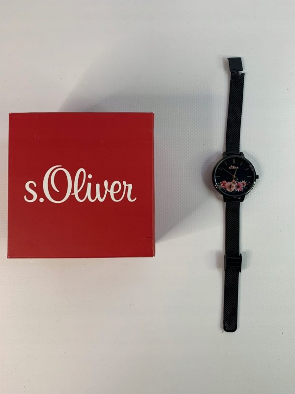 Damski zegarek analogowy s.Oliver SO-4081-MQ