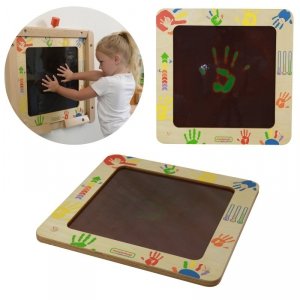 Drewniana tablica reagująca na ciepło termodynamiczna dla dzieci efekt sensoryczny ME09586