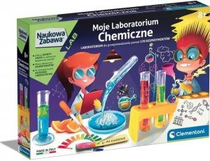Moje laboratorium chemiczne Naukowa Zabawa Clementoni