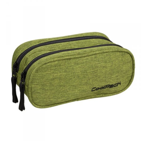 PIÓRNIK SASZETKA PODWÓJNA COOLPACK CLEVER SNOW LIME-SILVER