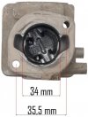 Cylinder tłok zestaw do dmuchawy RTODL0057-CT