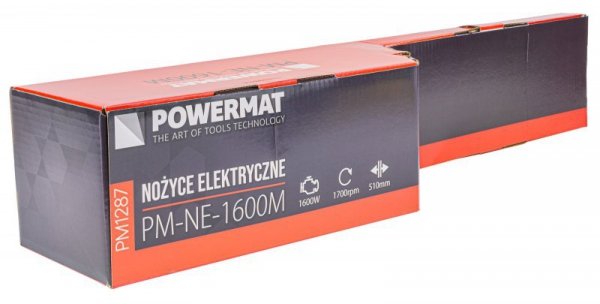 Elektryczne nożyce do żywopłotu PM-NE-1600M