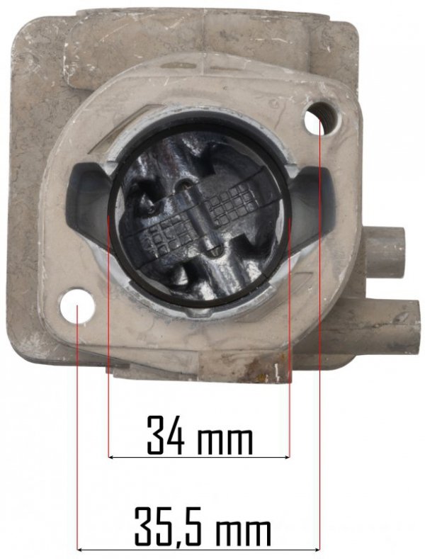 Cylinder tłok zestaw do dmuchawy RTODL0057-CT