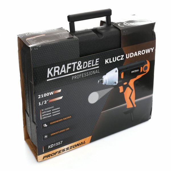 ELEKTRYCZNY KLUCZ UDAROWY 2100W 1/2&quot; KD1557