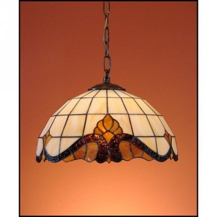 Lampa żyrandol zwis witraż Classic 30cm