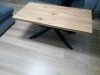 Stół dębowy  lity nogi metalowe  40x900x2000mm