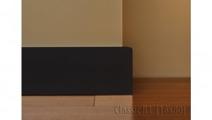 Cokół MDF Plus Classic R1 16x80x2440mm czarny