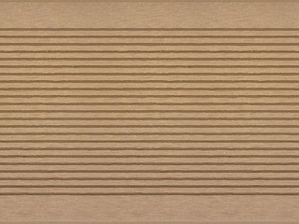  Deska tarasowa kompozytowa iDeck Luna Teak ryflowana 25x150x4000mm