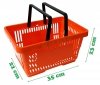Shopping basket, 22 Liter black