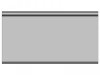 Plexi shelf for shoes with pricemarklist in front - 30 cm x 15 cm