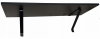 Shelf with hooks for wall - 90 x 40 cm