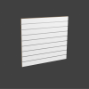 Wall panel with aluminum inserts 100 x 90 cm F10