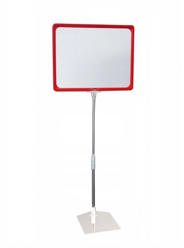 Tall stander for A4 acrylic promotion cards