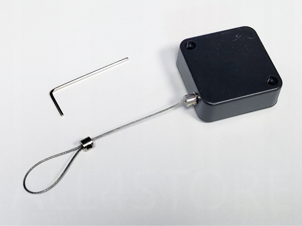 Retractable anti-theft cable