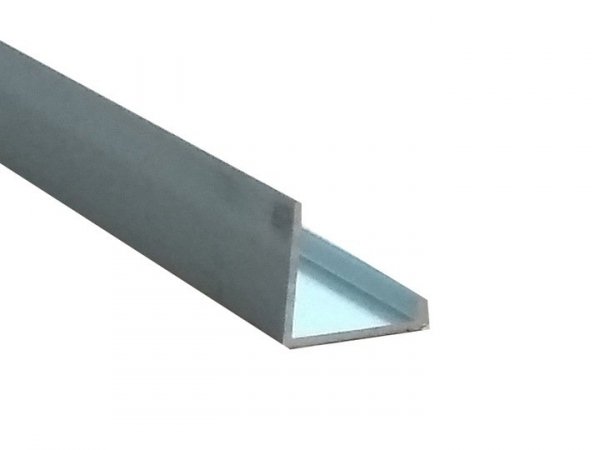 Aluminum Edge protector for shop panel 200 cm