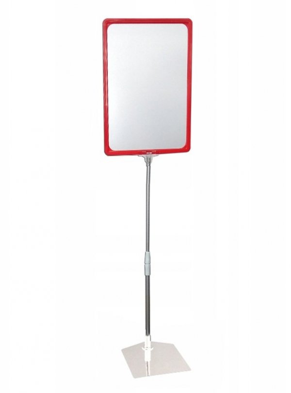 Tall stander for A4 acrylic promotion cards