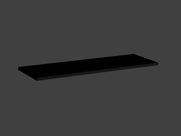 Shelf for shop panel - 90 x 30 cm