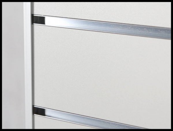 Aluminum Edge protector for shop panel 200 cm
