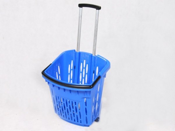 Shopping basket, 40 Liter blue
