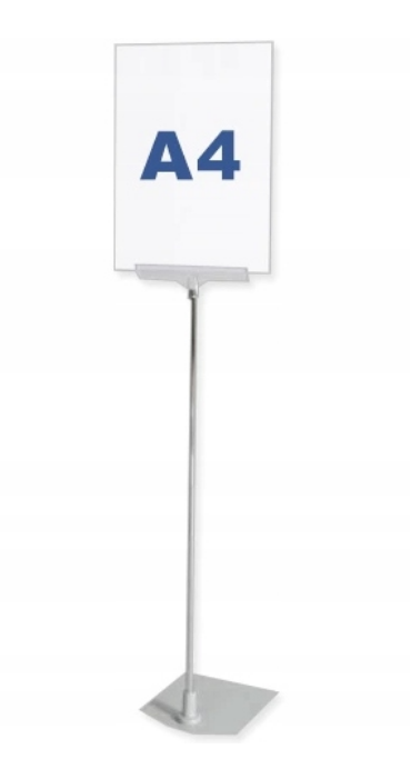 Information Stand A4 with height regulation.