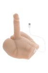 Evolved Torso Easy Rider light - dildo/pulsator (cielisty)