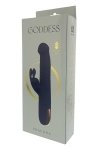 Dream Toys Goddess Collection Phaedra Up And Down Duo Vibrator - wibrator króliczek (niebieski)