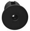 Kink by Doc Johnson Wet Works Lube Luge tunel analny - Premium Silicone Plug 6'' (czarny)