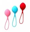 Kulki gejszy dla początkujących Satisfyer Balls Single (czerwona, różowa, niebieska)