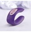 Satisfyer Partner Plus Remote - wibrator dla par (fioletowy)