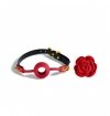 ZALO & UPKO - knebel Doll Series Rose Ball Gag (czerwony)