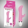 Virginia g pink 17 cm silicone vibrating 10 speed