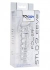 Stymulator-POWER STUD SLEEVE CLEAR