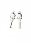 Silver Plated BDSM Handcuffs