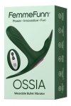 FEMMEFUNN OSSIA DARK GREEN - wibrator (zielony)
