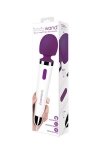Bodywand Plug-In Multi Function Wand Massager White Purple - masażer ciała (biały/fioletowy)
