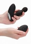 Remote Controlled E-Stim & Vibrating Prostate Massager - Black