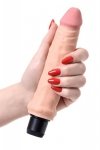 A-TOYS, Realistic vibrator, TPE, Multi-speed, 17 cm