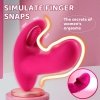 Flicking wearable vibrator