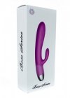 Wibrator-Silicone Vibrator and Pulsator Purple USB 7+7 Function / Heating